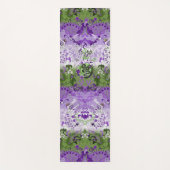 Genderqueer Dragon Damask - Genderqueer Pride Flag Yogamat (Voorkant)