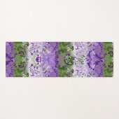 Genderqueer Dragon Damask - Genderqueer Pride Flag Yogamat (Voorkant (horizontaal))