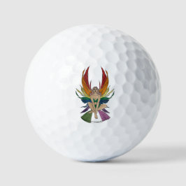 Genderqueer fee golfballen