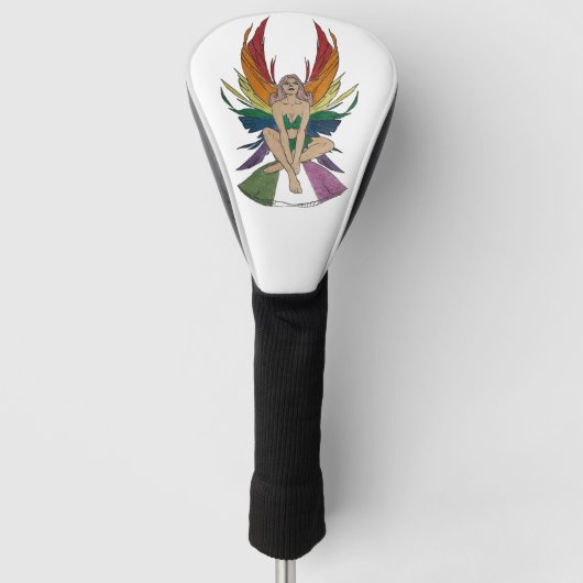 Genderqueer fee golfheadcover (Voorkant)