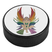 Genderqueer fee hockey puck (3/4)