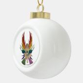 Genderqueer fee keramische bal ornament (Rechts)