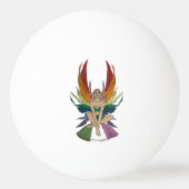Genderqueer fee pingpongbal (Achterkant)