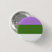 Genderqueer Flag Button (Voorkant /achterkant)