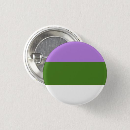 Genderqueer Flag Button (Voorkant /achterkant)