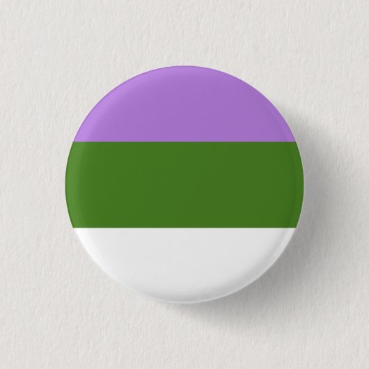 Genderqueer Flag Button (Voorkant)