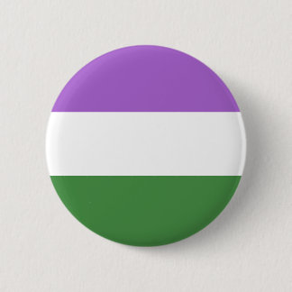 Genderqueer Gendergelijkheid Transbinair Ronde Button 5,7 Cm