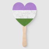 Genderqueer Handwaaier (Achterkant)