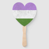 Genderqueer Handwaaier (Voorkant)