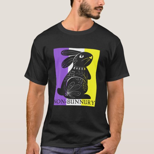 Genderqueer - niet-binair t-shirt (Voorkant)