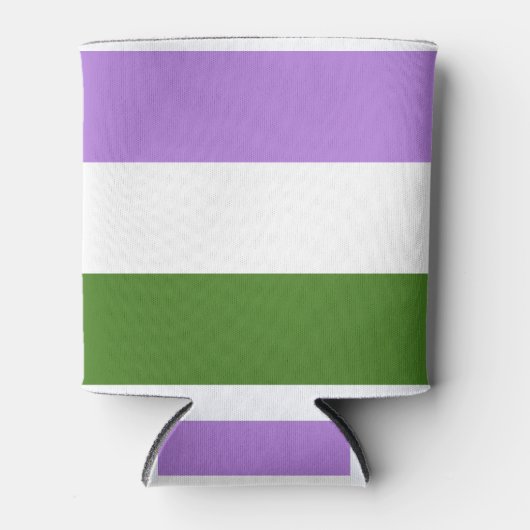 Genderqueer Pride Blikjeskoeler (Voorkant)