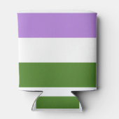 Genderqueer Pride Blikjeskoeler (Achterkant)