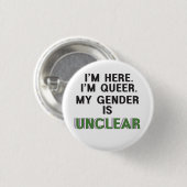 Genderqueer Pride - Button (Voorkant /achterkant)