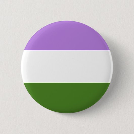 Genderqueer Pride Flag Button (Voorkant)
