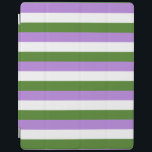 Genderqueer Pride Flag iPad Cover<br><div class="desc">Genderqueer Pride Kleding voor Iedereen! Bekijk meer dan 1.000 Gay Pride,  Humor,  Gelijkheid,  Slang,  & Cultuur Design. De meest unieke Gay,  Lesbian Bi,  Trans,  Queer en Intersexed Kleding op het web. Je vindt alles van Gay tot Z @ http://www.LgbtShirts.com VIND ONS OP: HET WEB: http://www.LgbtShirts.com FACEBOOK: http://www.facebook.com/glbtshirts TWITTER: http://www.twitter.com/glbtshirts</div>