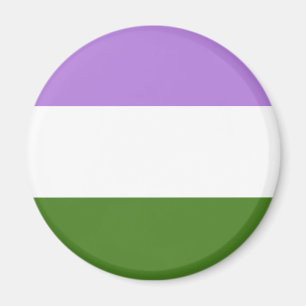 Genderqueer Pride Flag Magneet
