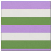 Genderqueer Pride Flag Stof (Close Up)