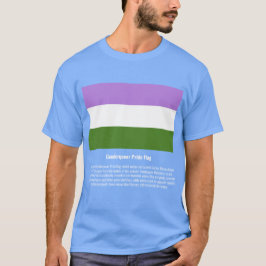 Genderqueer Pride Flag #t-shirt #LGBTQ+ T-shirt