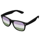 Genderqueer Pride Flag Zonnebril (Gekanteld)