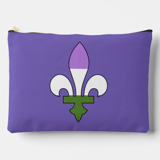Genderqueer pride fleur-de-lis  etui (Voorkant)