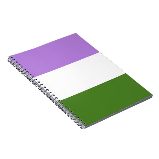 Genderqueer Pride Notitieboek (Rechterzijde)