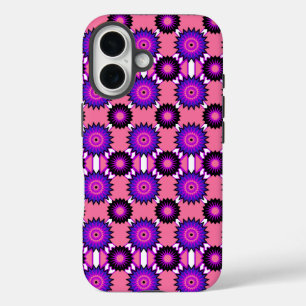 Genderqueer-pride/roze spiegelpatroon Cas iPhone 16 Hoesje