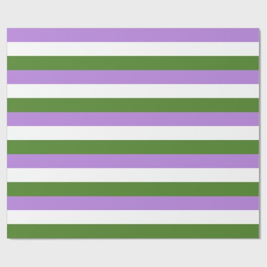 GENDERQUEER PRIDE STRIPES DESIGN - PNG.NL CADEAUPAPIER (Vlak)