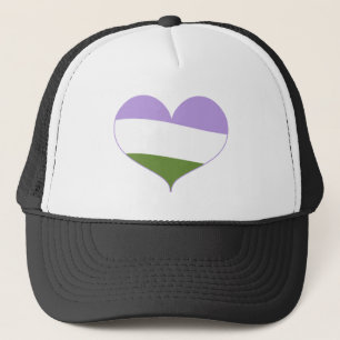 Genderqueer Pride Trucker Pet