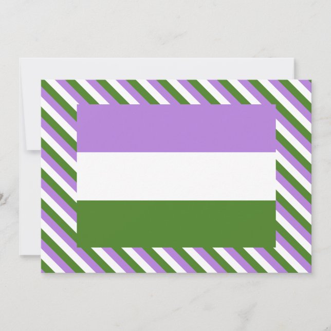 Genderqueer Pride Vlag (Voorkant)
