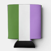 Genderqueer Pride Vlag Blikjeskoeler (Achterkant)