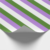 Genderqueer Pride Vlag Cadeaupapier (Hoek)