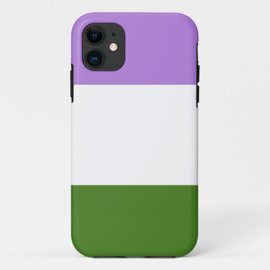 Genderqueer Pride-vlag Case-Mate iPhone Case (Achterkant)