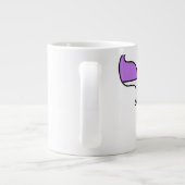 Genderqueer Pride-vlag Chai  Grote Koffiekop (Achterkant)