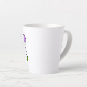 Genderqueer Pride-vlag Chai Latte Mok (Rechterhoek)