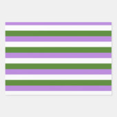 Genderqueer Pride Vlag Inpakpapier Vel (Voorkant 2)