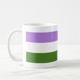 Genderqueer Pride Vlag Koffiemok