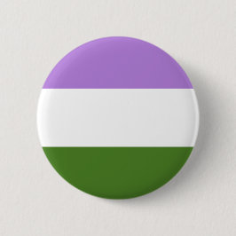 Genderqueer Pride Vlag LGBT Pride Ronde Button 5,7 Cm