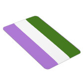 Genderqueer Pride Vlag Magneet (Rechterzijde)