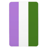 Genderqueer Pride Vlag Magneet (Verticaal)