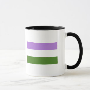 Genderqueer Pride Vlag Mok