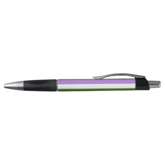Genderqueer Pride Vlag Pen (Bovenkant)