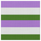 Genderqueer Pride Vlag Stof (Close Up)