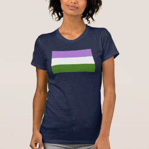 Genderqueer Pride Vlag T-shirt