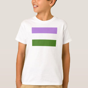 Genderqueer Pride-vlag T-shirt