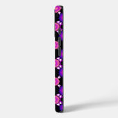 Genderqueer-pride/zwart spiegelpatroon Ca Case-Mate iPhone Case (Achterkant / Links)
