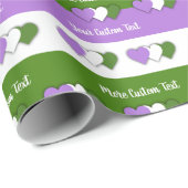 Genderqueer-pridevlag met tekstverpakkingspapier cadeaupapier (Rol Hoek)