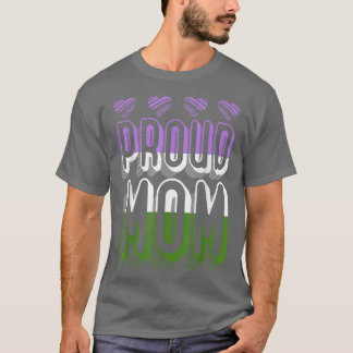 Genderqueer Proud Mam Pride Mon T-shirt