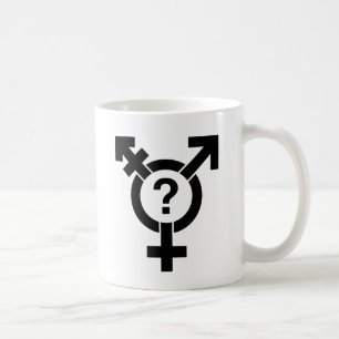 GENDERQUEER SYMBOL BLACK KOFFIEMOK