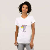 Genderqueer Symbol T-shirt (Voorkant volledig)
