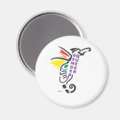 Genderqueer Symbool Magneet (Voorkant / Achterkant)